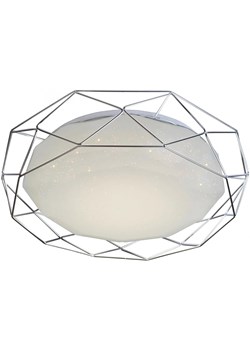 Plafon do sypialni z efektem nocnego nieba chrom - 5X K070 E1-Z04 ze sklepu Edinos.pl w kategorii Lampy sufitowe - zdjęcie 172320855
