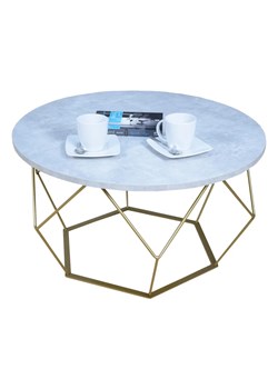 Okrągły stolik kawowy beton - Borix 3X ze sklepu Edinos.pl w kategorii Stoliki kawowe - zdjęcie 172321755