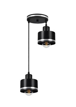 Minimalistyczna lampa wisząca z dwoma punktami świetlnymi - V128-Katani ze sklepu Edinos.pl w kategorii Lampy wiszące - zdjęcie 172322295