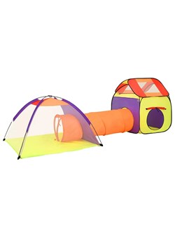 Kolorowy namiot dziecięcy 3w1 - Olerno ze sklepu Edinos.pl w kategorii Tekstylia ogrodowe - zdjęcie 172322368