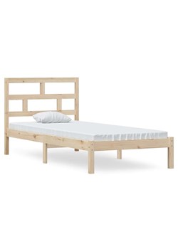 Pojedyncze łóżko z naturalnej sosny 90x200 - Bente 3X ze sklepu Edinos.pl w kategorii Łóżka i materace - zdjęcie 172322785