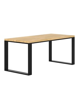 Drewniany stół na metalowych nogach 150 x 70 - Venuso ze sklepu Edinos.pl w kategorii Stoły - zdjęcie 172322878