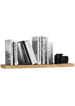 Półka na książki w klasycznym stylu dąb sonoma 80 cm B0-W96 ze sklepu Edinos.pl w kategorii Półki - zdjęcie 172323159