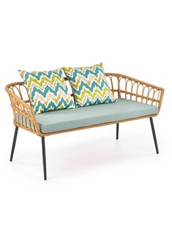 Rattanowa sofa ogrodowa Tarkin 3X-wielobarwna ze sklepu Edinos.pl w kategorii Krzesła ogrodowe - zdjęcie 172324277