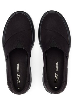 TOMS Slippersy w kolorze czarnym ze sklepu Limango Polska w kategorii Espadryle damskie - zdjęcie 172324885