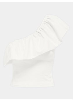 ONLY Top Soffy 15320339 Biały Regular Fit ze sklepu MODIVO w kategorii Bluzki damskie - zdjęcie 172325589