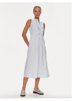 Silvian Heach Sukienka letnia GPP23331VE Błękitny Regular Fit ze sklepu MODIVO w kategorii Sukienki - zdjęcie 172325599