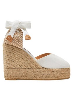 Castañer Espadryle Bilina/8Ed/001 023004 Biały ze sklepu MODIVO w kategorii Espadryle damskie - zdjęcie 172325618