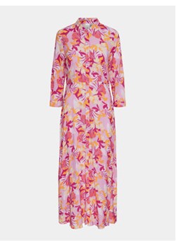 YAS Sukienka koszulowa Savanna 26022663 Różowy Loose Fit ze sklepu MODIVO w kategorii Sukienki - zdjęcie 172325685