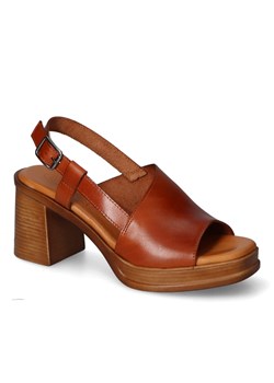 Sandały Hee 24544 Brązowe lico ze sklepu Arturo-obuwie w kategorii Sandały damskie - zdjęcie 172327119