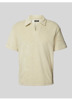 Koszulka polo z froty model ‘TERRY’ ze sklepu Peek&Cloppenburg  w kategorii T-shirty męskie - zdjęcie 172329579