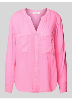 Bluzka koszulowa z kieszenią na piersi ze sklepu Peek&Cloppenburg  w kategorii Bluzki damskie - zdjęcie 172329855