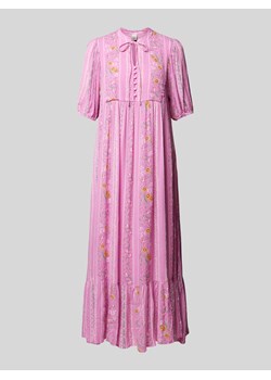 Sukienka midi z kwiatowym wzorem model ‘BELLA’ ze sklepu Peek&Cloppenburg  w kategorii Sukienki - zdjęcie 172329908
