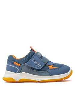 Sneakersy Superfit 1-006404-8010 S Blau/Orange ze sklepu eobuwie.pl w kategorii Buty sportowe dziecięce - zdjęcie 172330119