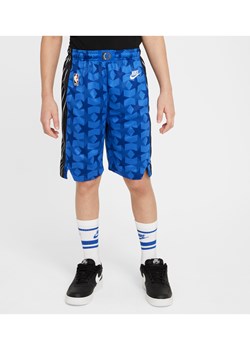 Spodenki dla dużych dzieci (chłopców) Nike Dri-FIT NBA Swingman Orlando Magic Hardwood Classics 2023/24 - Niebieski ze sklepu Nike poland w kategorii Spodenki chłopięce - zdjęcie 172330136