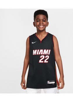 Koszulka dla dużych dzieci Nike NBA Swingman Miami Heat Icon Edition 2023/24 - Czerń ze sklepu Nike poland w kategorii T-shirty chłopięce - zdjęcie 172330199