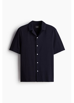 H & M - Koszula z bawełny pima Regular Fit - Niebieski ze sklepu H&M w kategorii Koszule męskie - zdjęcie 172330456