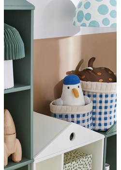 H & M - Pikowany kosz do przechowywania - Niebieski ze sklepu H&M w kategorii Kosze i pudełka na zabawki - zdjęcie 172330468