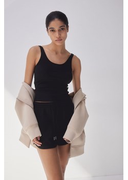 H & M - Koszulka w prążki - Czarny ze sklepu H&M w kategorii Bluzki damskie - zdjęcie 172330519