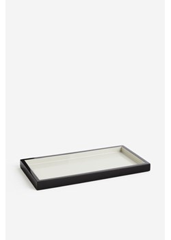 H & M - Prostokątna lakierowana taca - Czarny ze sklepu H&M w kategorii Misy i tace dekoracyjne - zdjęcie 172330529