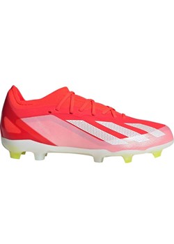 Buty piłkarskie adidas X Crazyfast Elite Fg Jr IF0670 czerwone ze sklepu ButyModne.pl w kategorii Buty sportowe dziecięce - zdjęcie 172331065
