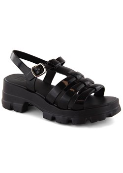 Komfortowe sandały damskie pachnące gumowe czarne Zaxy NN285039 ze sklepu ButyModne.pl w kategorii Sandały damskie - zdjęcie 172331098