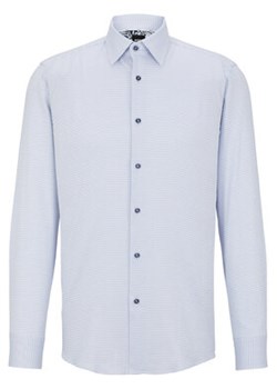 Boss Koszula 50490032 Błękitny Slim Fit ze sklepu MODIVO w kategorii Koszule męskie - zdjęcie 172332045
