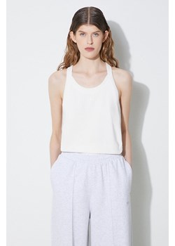 adidas Originals top damski kolor biały IL1858 ze sklepu PRM w kategorii Bluzki damskie - zdjęcie 172332655