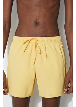 Lacoste szorty kąpielowe kolor żółty ze sklepu PRM w kategorii Kąpielówki - zdjęcie 172332705