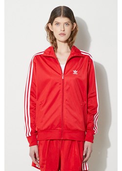 adidas Originals bluza damska kolor czerwony z aplikacją  IP0602 ze sklepu PRM w kategorii Bluzy damskie - zdjęcie 172333109