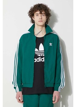 adidas Originals bluzka męska kolor zielony przejściowa IT2494 ze sklepu PRM w kategorii Kurtki męskie - zdjęcie 172333235