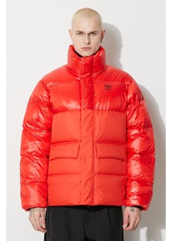 adidas Originals kurtka puchowa męska kolor czerwony zimowa IR7132 ze sklepu PRM w kategorii Kurtki męskie - zdjęcie 172333397