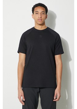 adidas Originals t-shirt bawełniany męski kolor czarny z nadrukiem IR9450 ze sklepu PRM w kategorii T-shirty męskie - zdjęcie 172334025