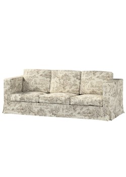Pokrowiec na sofę Karlanda 3-osobową nierozkładaną, długi ze sklepu dekoria.pl w kategorii Pokrowce na kanapy i fotele - zdjęcie 172336648