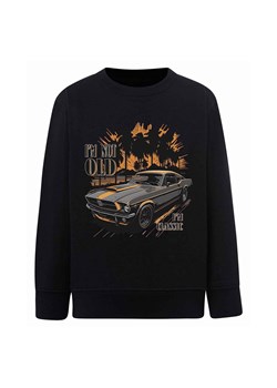 Chłopięca bluza z nadrukiem Auto muscle car czarna ze sklepu 5.10.15 w kategorii Bluzy chłopięce - zdjęcie 172338457