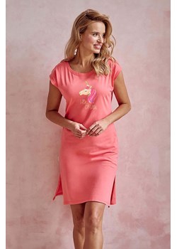 Różowa koszula nocna damska z jednorożcem ze sklepu 5.10.15 w kategorii Koszule nocne - zdjęcie 172338475