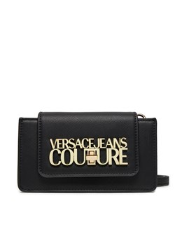 Torebka Versace Jeans Couture 75VA4BLG Czarny ze sklepu eobuwie.pl w kategorii Listonoszki - zdjęcie 172339325