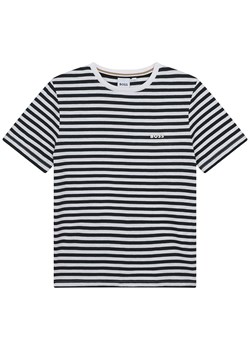 Hugo Boss Kids Koszulka w kolorze czarno-białym ze sklepu Limango Polska w kategorii T-shirty chłopięce - zdjęcie 172339689