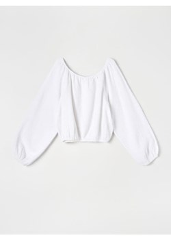 Sinsay - Bluzka hiszpanka - biały ze sklepu Sinsay w kategorii Bluzki damskie - zdjęcie 172341819