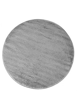 Szary okrągły nowoczesny dywan - Bernis 3X ze sklepu Edinos.pl w kategorii Dywany - zdjęcie 172343509