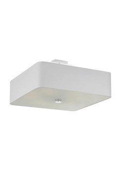 Biały kwadratowy plafon minimalistyczny - EX667-Lokki ze sklepu Edinos.pl w kategorii Lampy sufitowe - zdjęcie 172344706