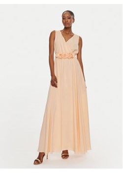 Rinascimento Sukienka wieczorowa CFC0119070003 Pomarańczowy Regular Fit ze sklepu MODIVO w kategorii Sukienki - zdjęcie 172345867