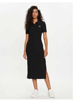 Lacoste Sukienka codzienna EF9129 Czarny Slim Fit ze sklepu MODIVO w kategorii Sukienki - zdjęcie 172345898