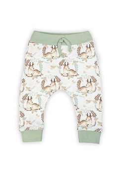 Spodnie dresowe niemowlęce w sarenki ze sklepu 5.10.15 w kategorii Odzież dla niemowląt - zdjęcie 172346169