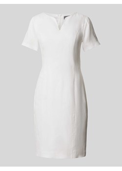 Sukienka o długości do kolan z dekoltem w serek ze sklepu Peek&Cloppenburg  w kategorii Sukienki - zdjęcie 172346327