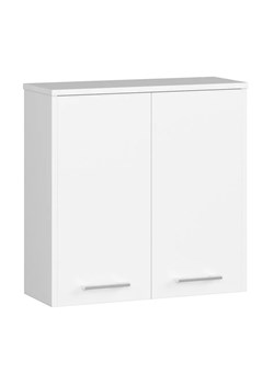Biała wisząca szafka łazienkowa z półkami - Zofix 3X ze sklepu Edinos.pl w kategorii Szafki i regały łazienkowe - zdjęcie 172348189