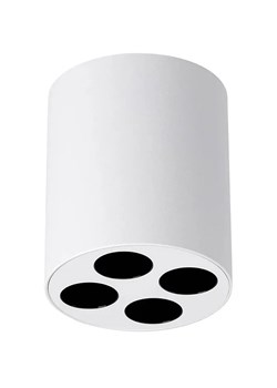 Biały plafon LED spot sufitowy - A406-Pizo ze sklepu Edinos.pl w kategorii Lampy sufitowe - zdjęcie 172349037