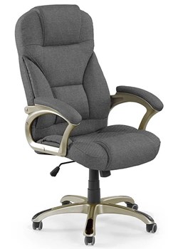 Biurowy fotel obrotowy ciemny popiel - Tucker 2X ze sklepu Edinos.pl w kategorii Krzesła do biurka - zdjęcie 172349218