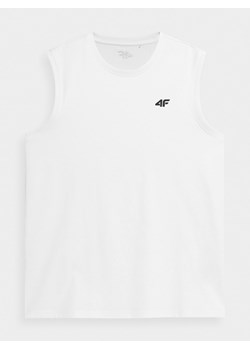4F Top w kolorze białym ze sklepu Limango Polska w kategorii T-shirty męskie - zdjęcie 172349979