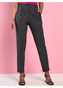Sinsay - Spodnie eleganckie - szary ze sklepu Sinsay w kategorii Spodnie damskie - zdjęcie 172351119